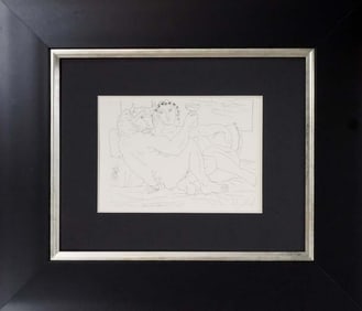 Pablo Picasso Original Lithograph 1955 Vollard Collection
