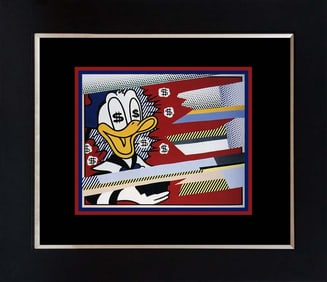 Roy Lichtenstein Lithograph from 1982