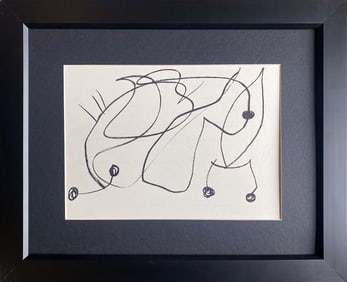 Joan Miro Original Lithograph from 1968