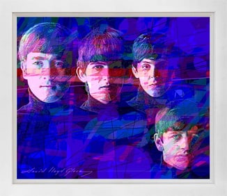 Meet the Beatles Mixed Media Original by David Lloyd Glover