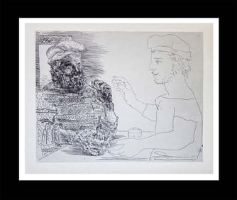 Pablo Picasso Lithograph after Picasso 1970