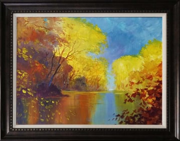 Original on canvas by Michael Schofield Landscape