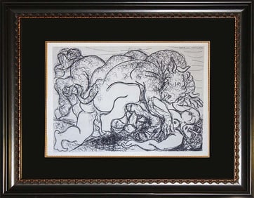 Pablo Picasso Lithograph after Picasso 1970