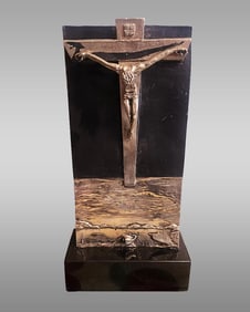 Salvador Dali Bronze Sculpture Christ on the Cross