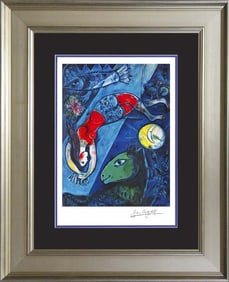 Marc Chagall Blue Circus  Limited Edition