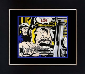 Roy Lichtenstein Color Plate Lithograph