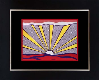 Roy Lichtenstein Lithograph from 1982