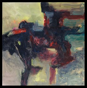 Michael Schofield original abstract on canvas Abstract