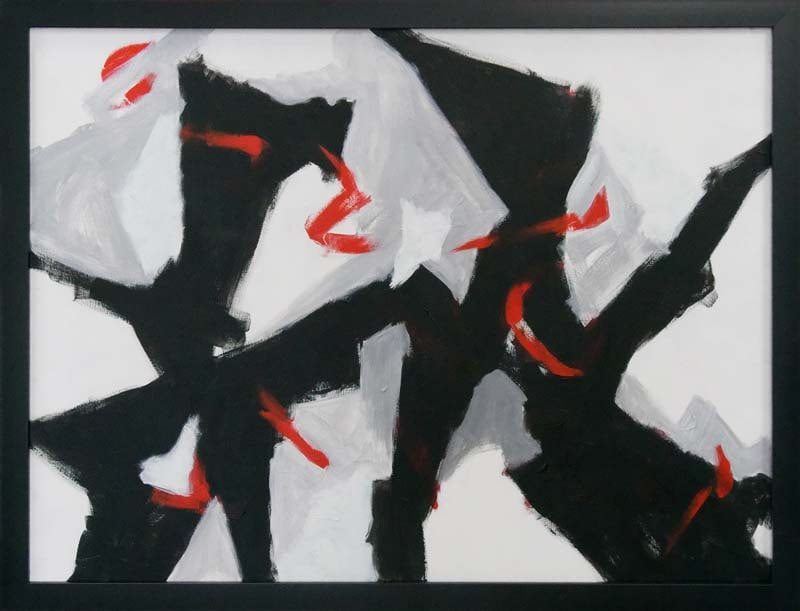 Original on canvas Robert Copple Abstract: Original on canvas by Robert Copple. Approx image size 30x38 inches. One-of-a-kind original. Hand signed by the artist. Includes certificate of authenticity. This work was purchased directly from the