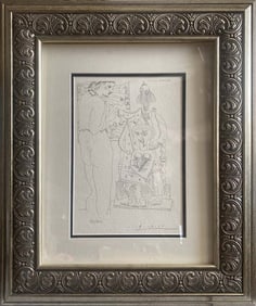 Pablo Picasso lithograph numbered limited edition of 300 with official Museum stamp