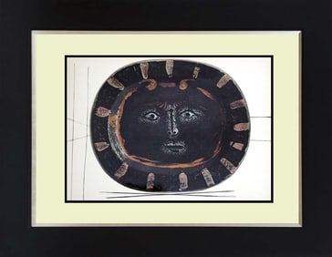 Pablo Picasso embossed Limited Edition serigraph