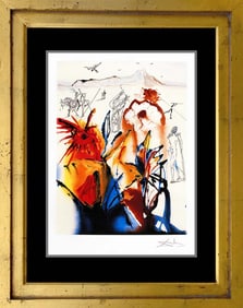 Salvador Dali The Mystery of Diamond Head Limited Edition Lithograph.