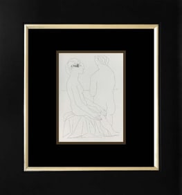 Pablo Picasso Lithograph printed in Paris from the Vollard Collection 1956