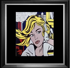 Roy Lichtenstein Serigraph from 1965
