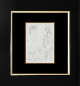 Pablo Picasso lithograph  from over 50 years ago Vollard Collection