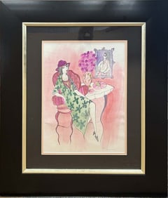 Tarkay Original Watercolor