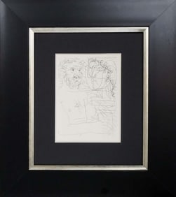 Pablo Picasso Original Lithograph 1955 Vollard Collection