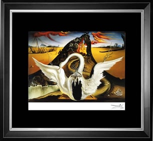Salvador Dali color plate lithograph on paper