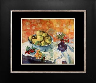 Paul Gauguin Color plate lithograph Gauguin over 50 years ago Still Life