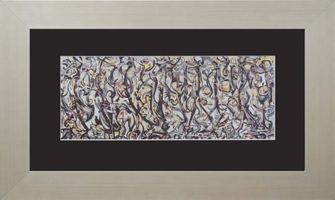 Jackson Pollock lithograph after Pollock from 1972