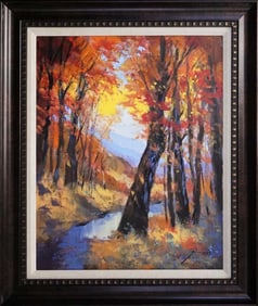 Michael Schofield Original mixed media on canvas Landscape