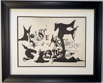 Moses and Monotheism Salvador Dali Serigraph 1973