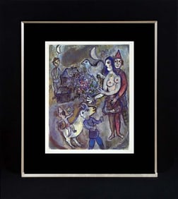 Marc Chagall lithograph from 1968