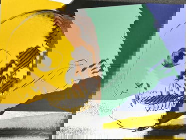 Andy Warhol Skulls Serigraph 1976