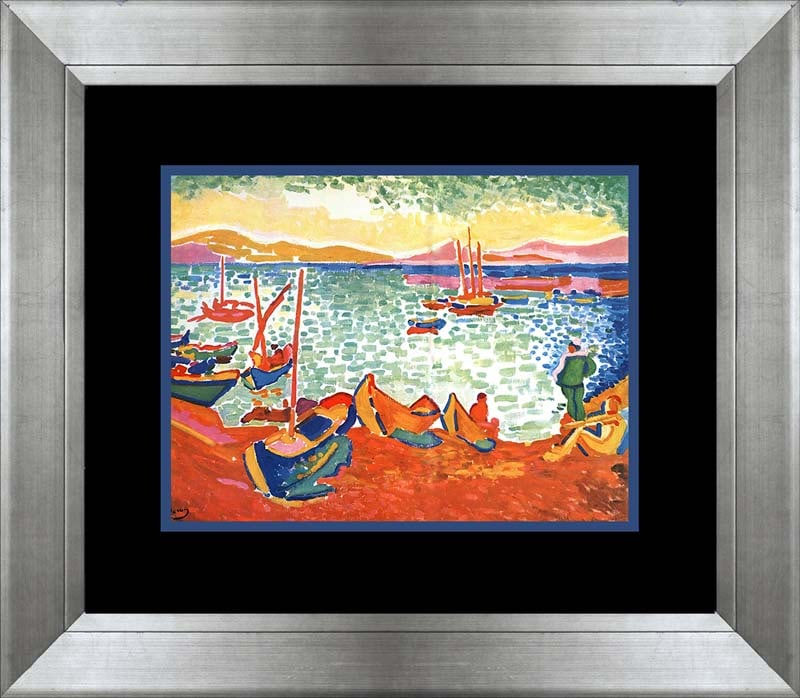 Andre Derain color plate Lithograph after Derain: Andre Derain Lithograph from 1948. The signature is in the plate. Approx 24x20 inches. Custom framed. Includes Certificate of Authenticity.