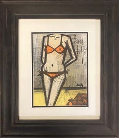Bernard Buffet  Color Plate Lithograph after Buffet from 1962