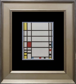 Piet Mondrian Lithograph from 1973