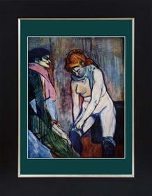 Edgar Degas color plate Lithograph after Degas