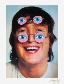 Alan Aldridge John looking thru You  One of a kind Artist Proof