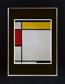 Piet Mondrian color Plate Lithograph after Mondrian