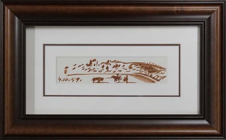 Pablo Picasso Lithograph from 1961