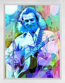 Jimmy Buffet Key West Mixed Media original on canvas by David Lloyd Glover