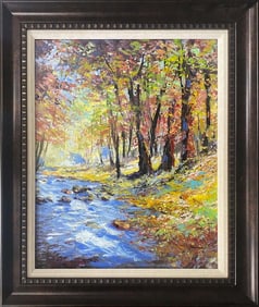 Michael Schofield Landscape Mixed Media Original on canvas