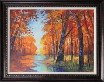 Original on canvas by Michael Schofield Landscape