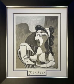 Pablo Picasso Marina Picasso Limited Edition on paper 1984