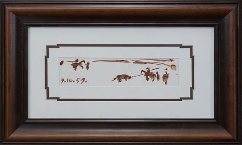 Pablo Picasso 1961 Lithograph  Pablo Picasso Bullfight