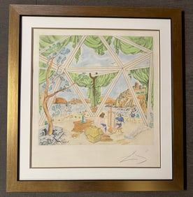 Salvador Dali Hand signed Lithograph Limited Edition