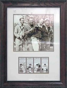 Baseball Heroes -Yogi Billy Lithograph