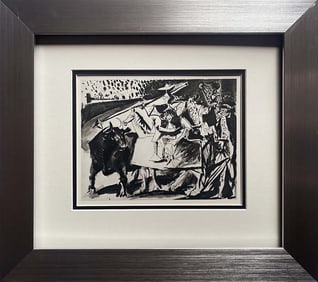 Pablo Picasso Lithograph from 1970