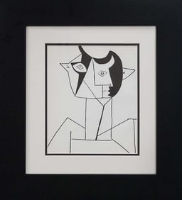Pablo Picasso Lithograph over 60 years old.