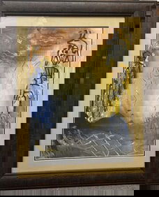 Salvador Dali Limited Edition Rare Original Intaglio Hand signed and numbered Moses and Monotheism