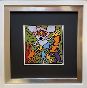 Keith Haring Color Plate Lithograph