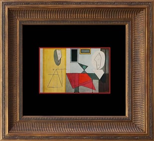 Pablo Picasso The Studio Color Plate Lithograph  over 55 years ago