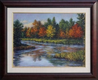 Robert Copple Original mixed media on canvas