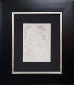 Pablo Picasso Original Lithograph 1956 Vollard Collection