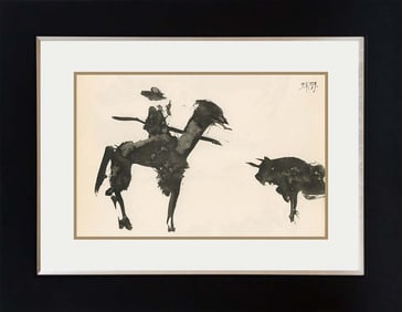 Pablo Picasso 1961 Lithograph Mourlot Press Paris